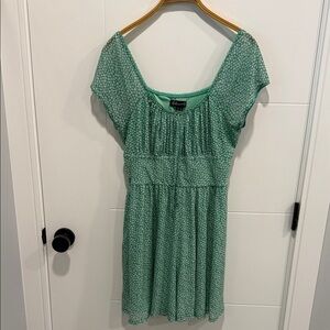 Streetwear Society Teal Patterned Mini Dress size XL